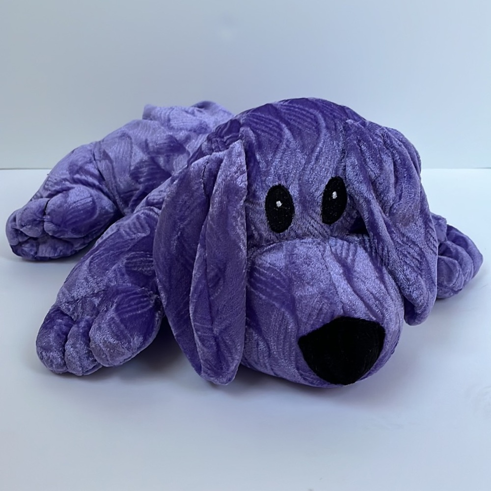 PEEK-A-BOO TOYS Purple Plush Dog
